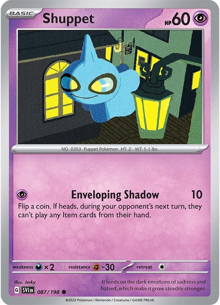 Shuppet (087/198) [Scarlet & Violet: Base Set] | Tables and Towers