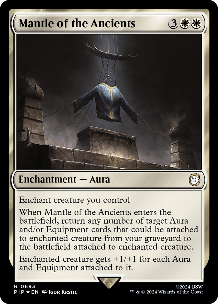 Mantle of the Ancients (Surge Foil) [Fallout] | Tables and Towers