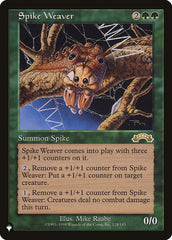 Spike Weaver [The List] | Tables and Towers