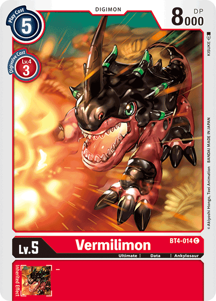 Vermilimon [BT4-014] [Great Legend] | Tables and Towers