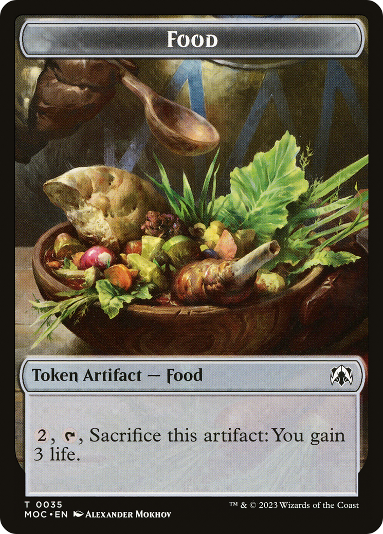 Food Token [March of the Machine] | Tables and Towers