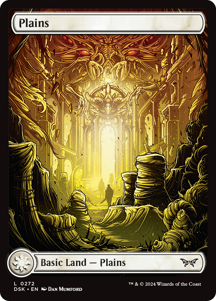 Plains (272) - Full Art [Duskmourn: House of Horror] | Tables and Towers