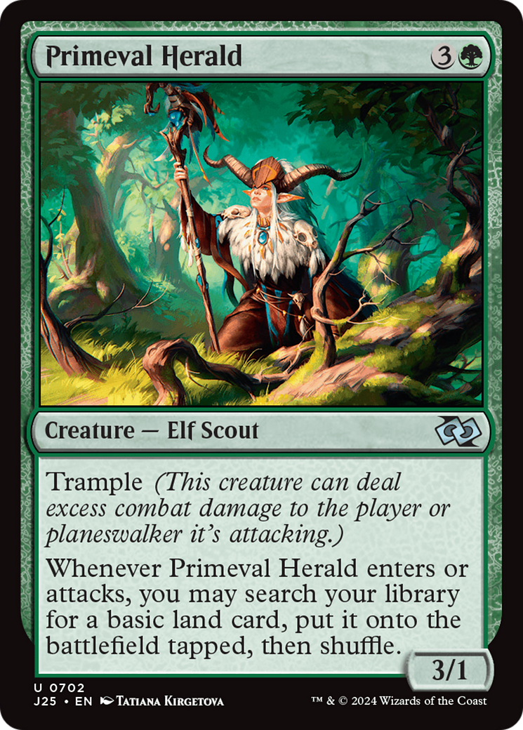 Primeval Herald [Foundations Jumpstart] | Tables and Towers