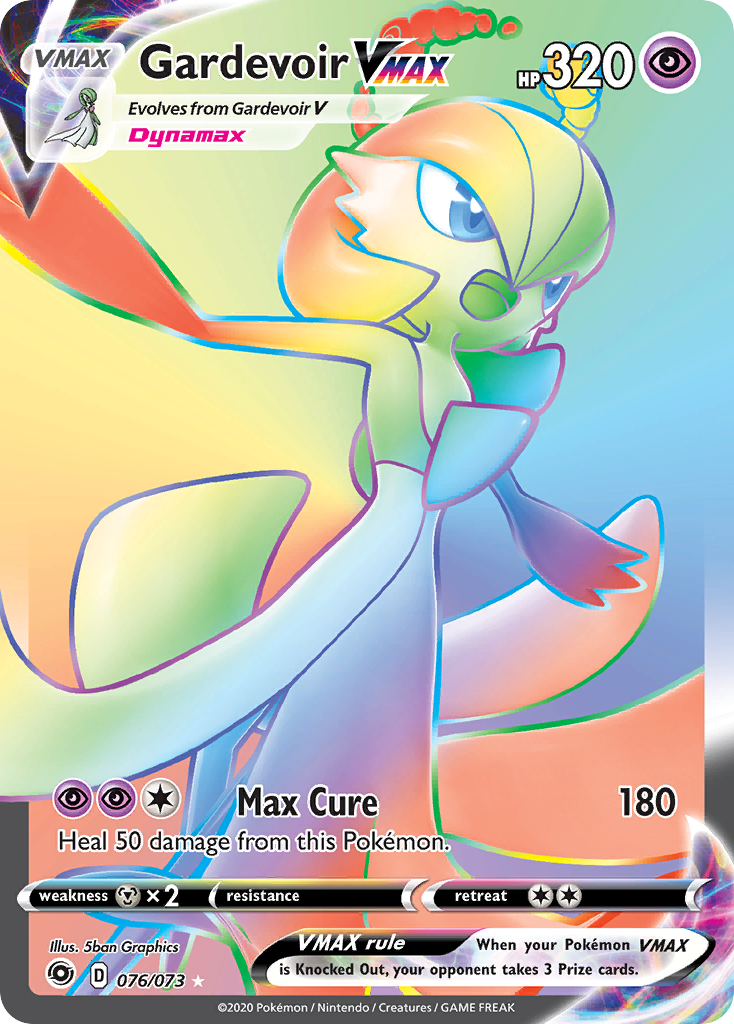 Gardevoir VMAX (076/073) [Sword & Shield: Champion's Path] | Tables and Towers