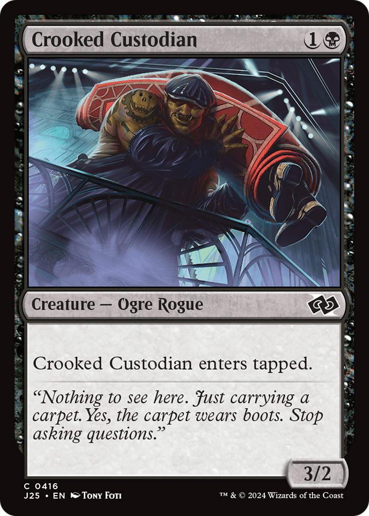 Crooked Custodian [Foundations Jumpstart] | Tables and Towers