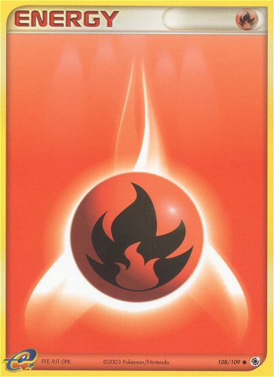 Fire Energy (108/109) [EX: Ruby & Sapphire] | Tables and Towers