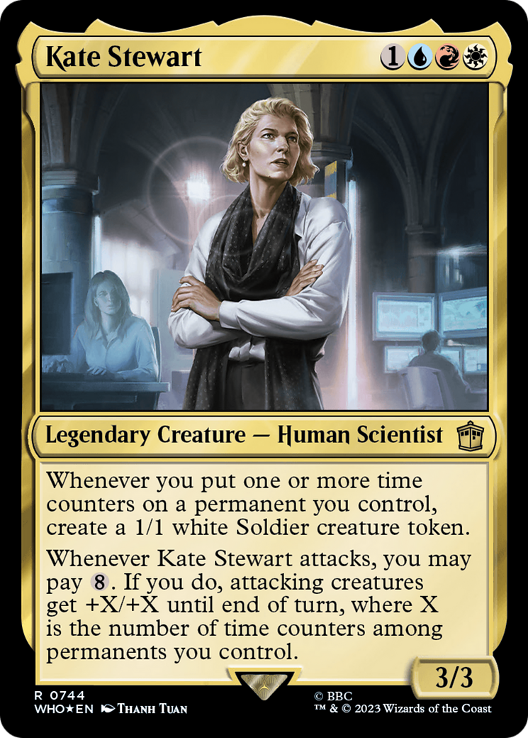 Kate Stewart (Surge Foil) [Doctor Who] | Tables and Towers