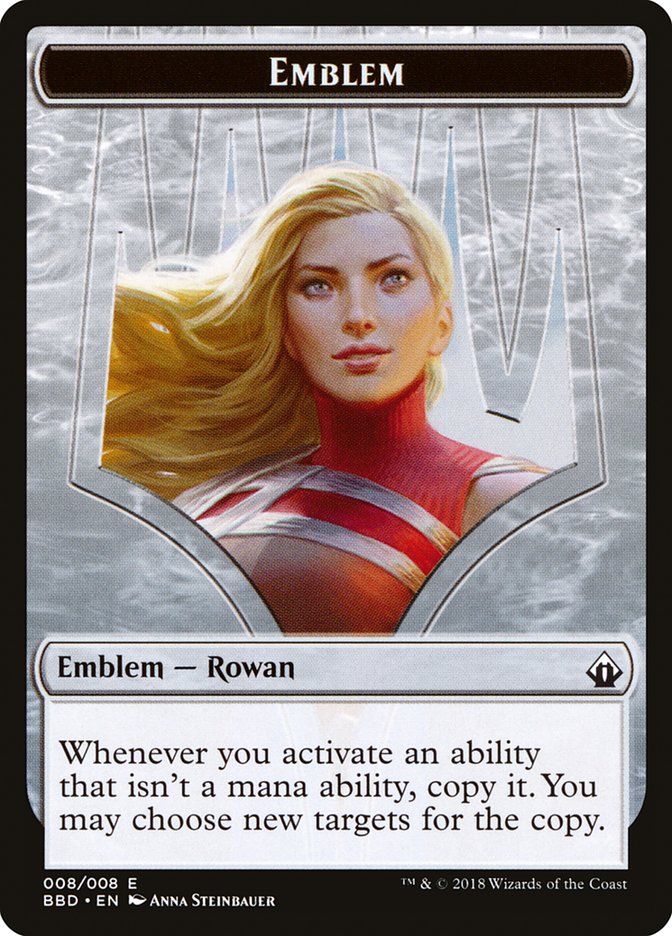 Rowan Kenrith Emblem [Battlebond Tokens] | Tables and Towers