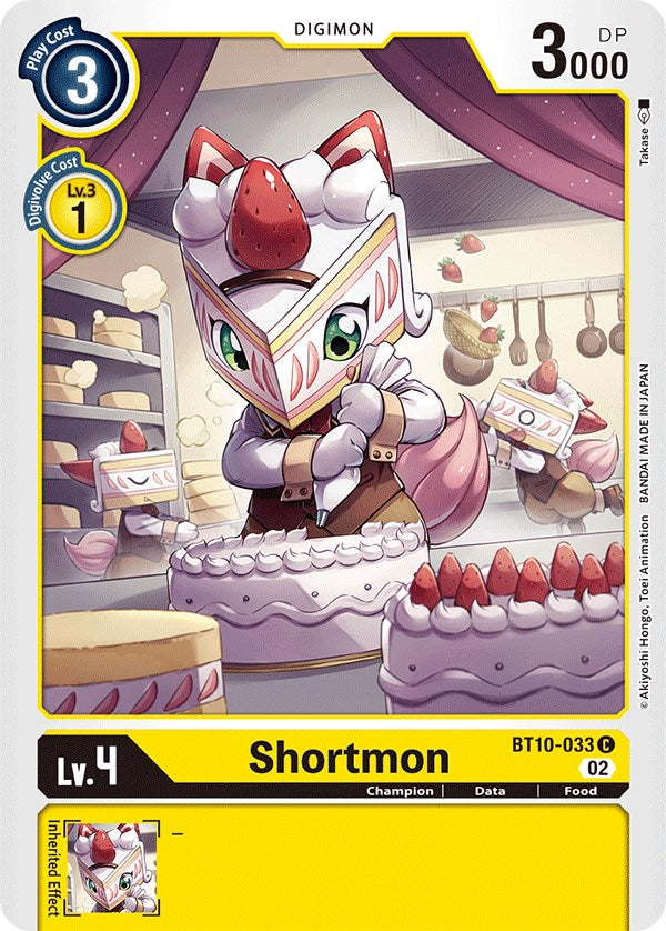 Shortmon [BT10-033] [Xros Encounter] | Tables and Towers