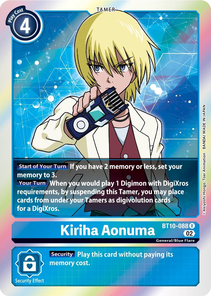 Kiriha Aonuma [BT10-088] [Xros Encounter] | Tables and Towers