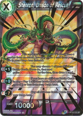 Shenron, Unison of Rescue (BT10-125) [Rise of the Unison Warrior 2nd Edition] | Tables and Towers