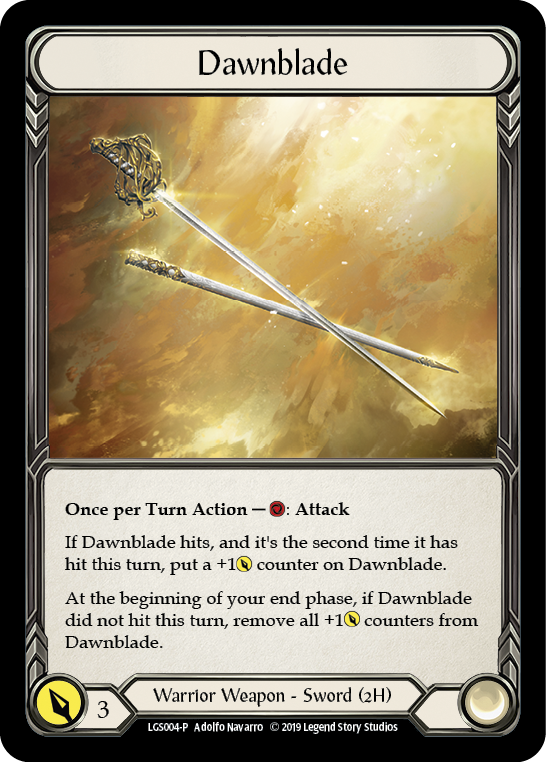 Dawnblade [LGS004-P] (Promo)  1st Edition Cold Foil | Tables and Towers