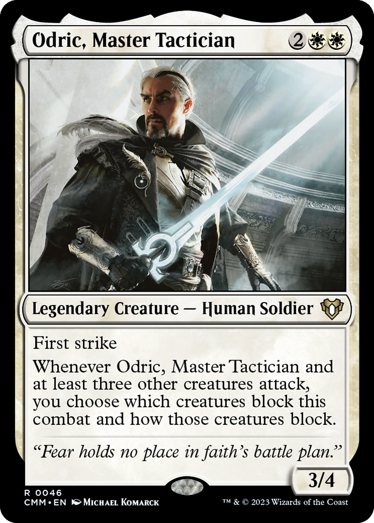 Odric, Master Tactician [Commander Masters] | Tables and Towers