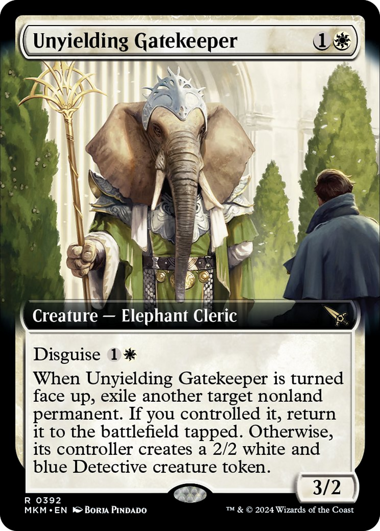 Unyielding Gatekeeper (Extended Art) [Murders at Karlov Manor] | Tables and Towers