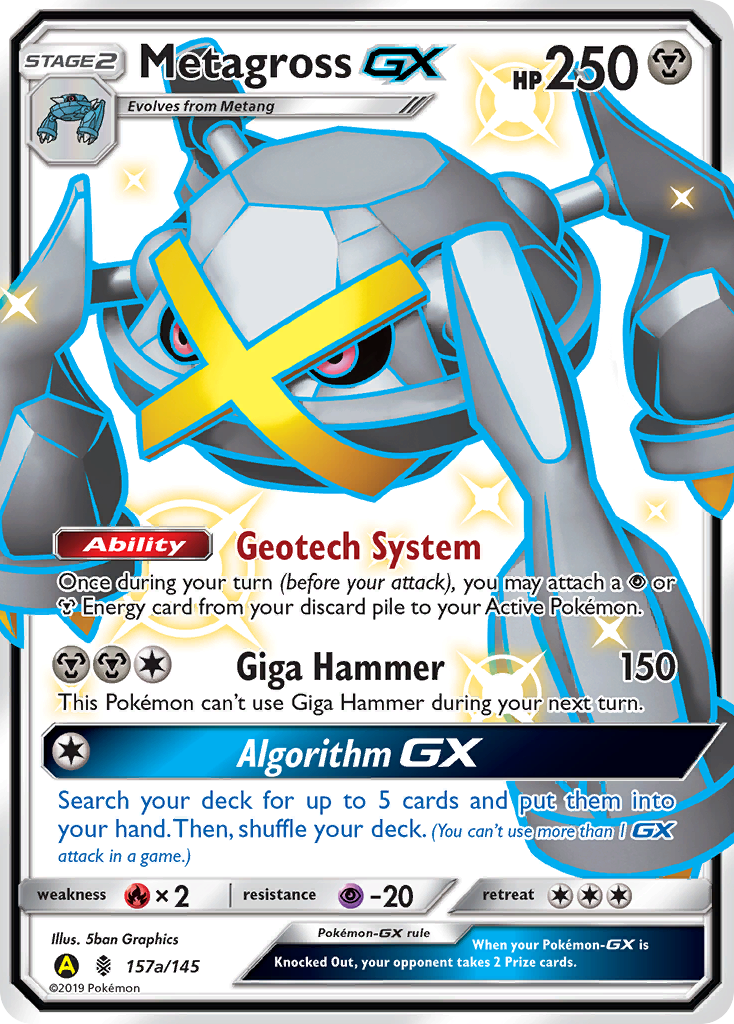 Metagross GX (157a/145) [Alternate Art Promos] | Tables and Towers