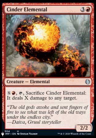 Cinder Elemental [The List] | Tables and Towers