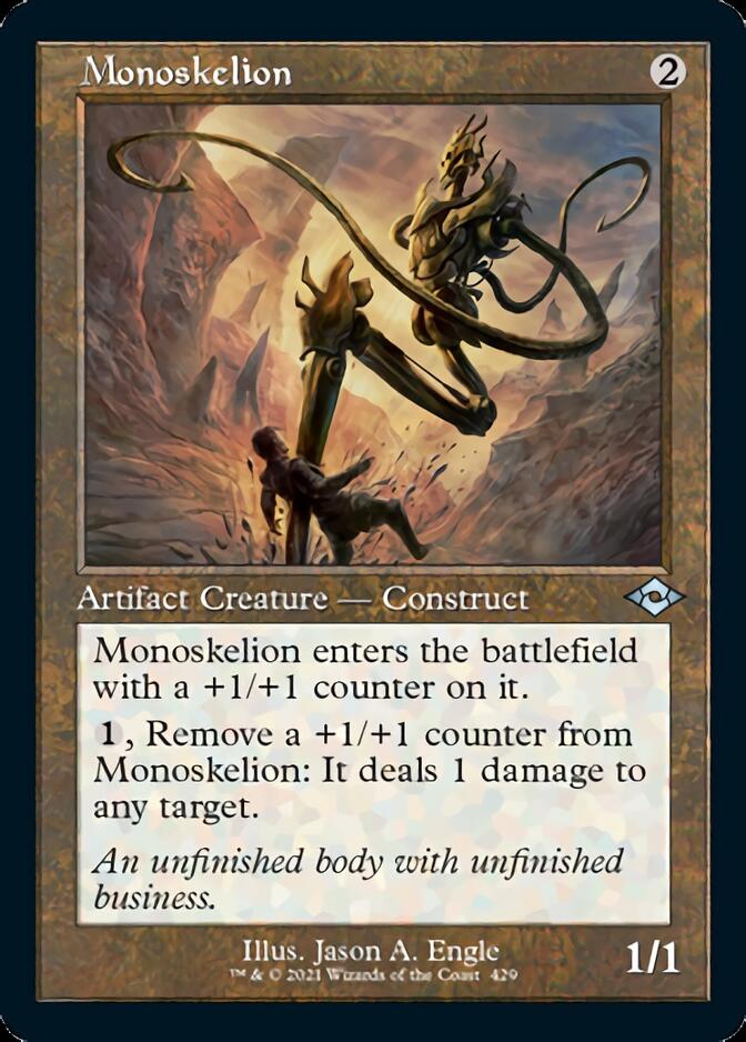 Monoskelion (Retro Foil Etched) [Modern Horizons 2] | Tables and Towers