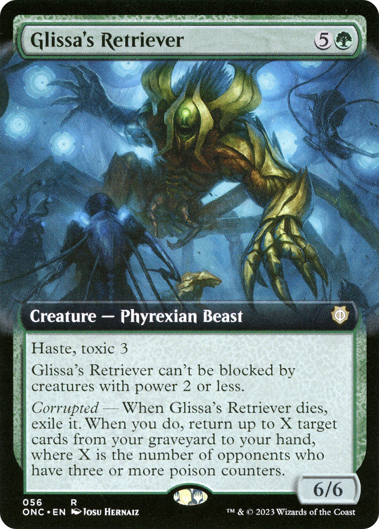 Glissa's Retriever (Extended Art) [Phyrexia: All Will Be One Commander] | Tables and Towers