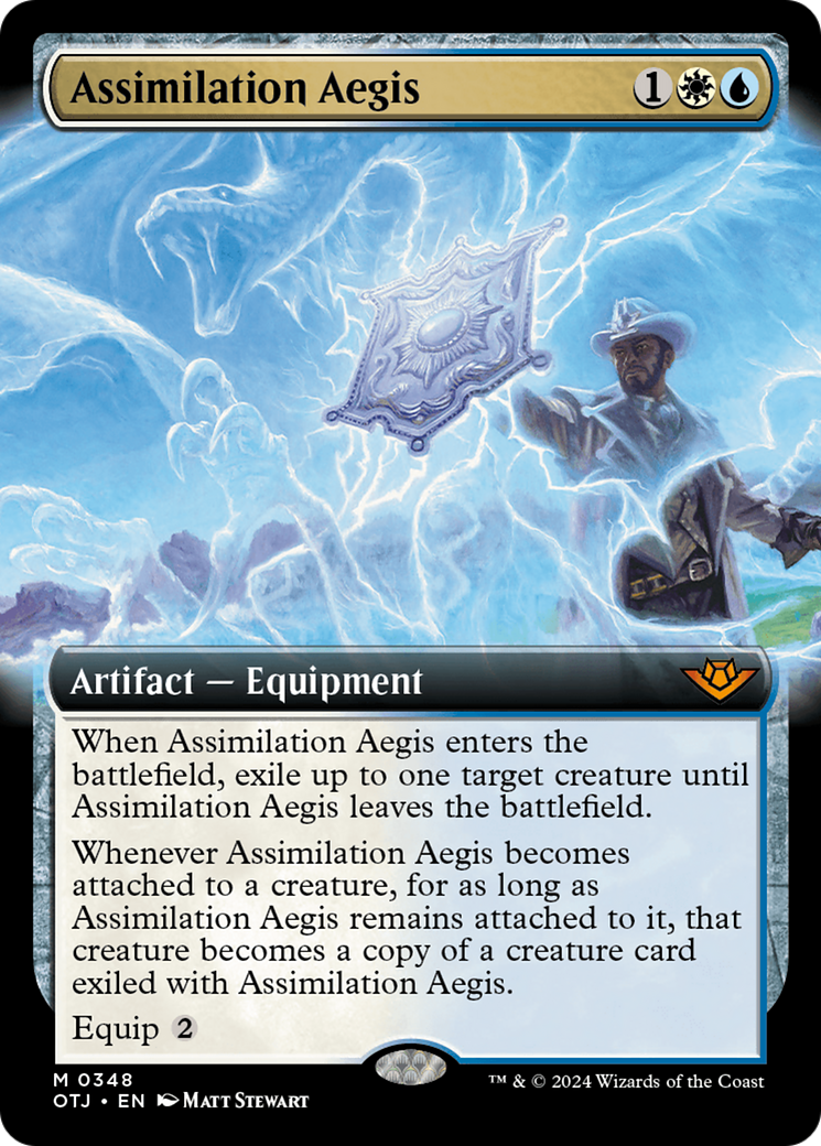 Assimilation Aegis (Extended Art) [Outlaws of Thunder Junction] | Tables and Towers