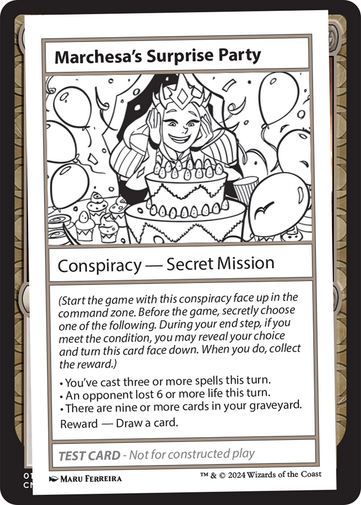 Marchesa's Surprise Party [Mystery Booster 2 Playtest Cards] | Tables and Towers