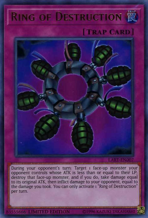 Ring of Destruction [LART-EN007] Ultra Rare | Tables and Towers