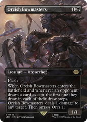 Orcish Bowmasters (Borderless Alternate Art) [The Lord of the Rings: Tales of Middle-Earth] | Tables and Towers