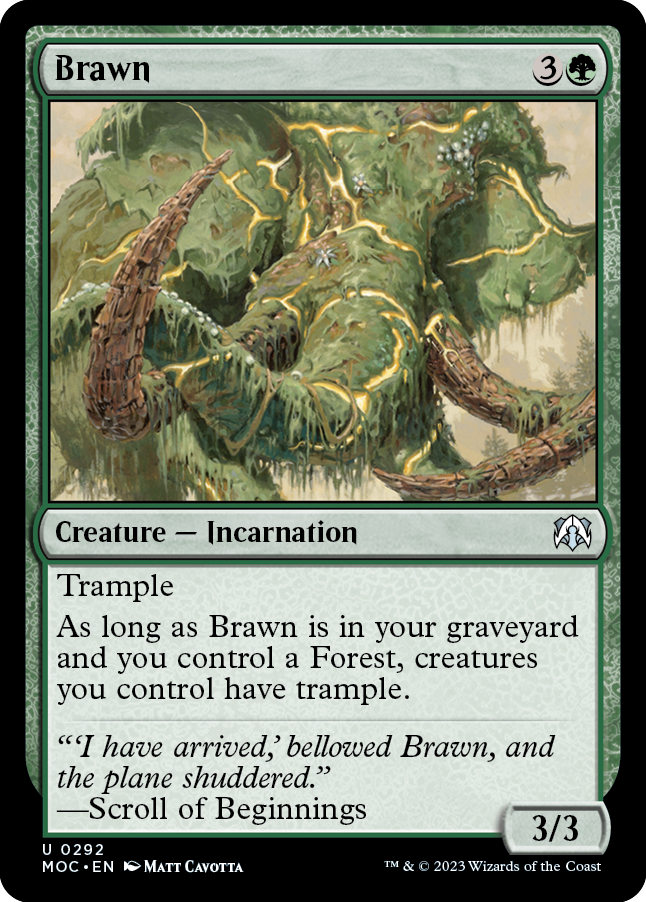 Brawn [March of the Machine Commander] | Tables and Towers