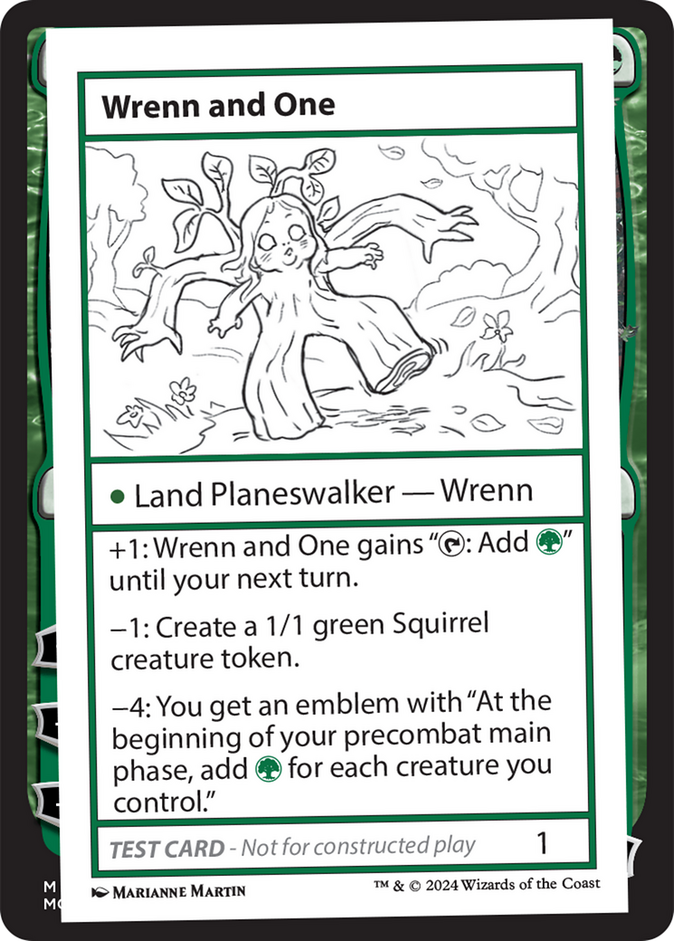 Wrenn and One [Mystery Booster 2 Playtest Cards] | Tables and Towers