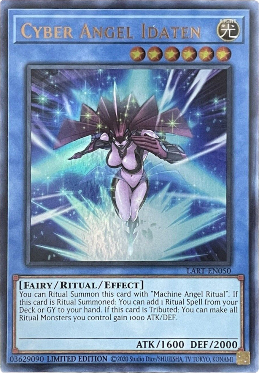 Cyber Angel Idaten [LART-EN050] Ultra Rare | Tables and Towers