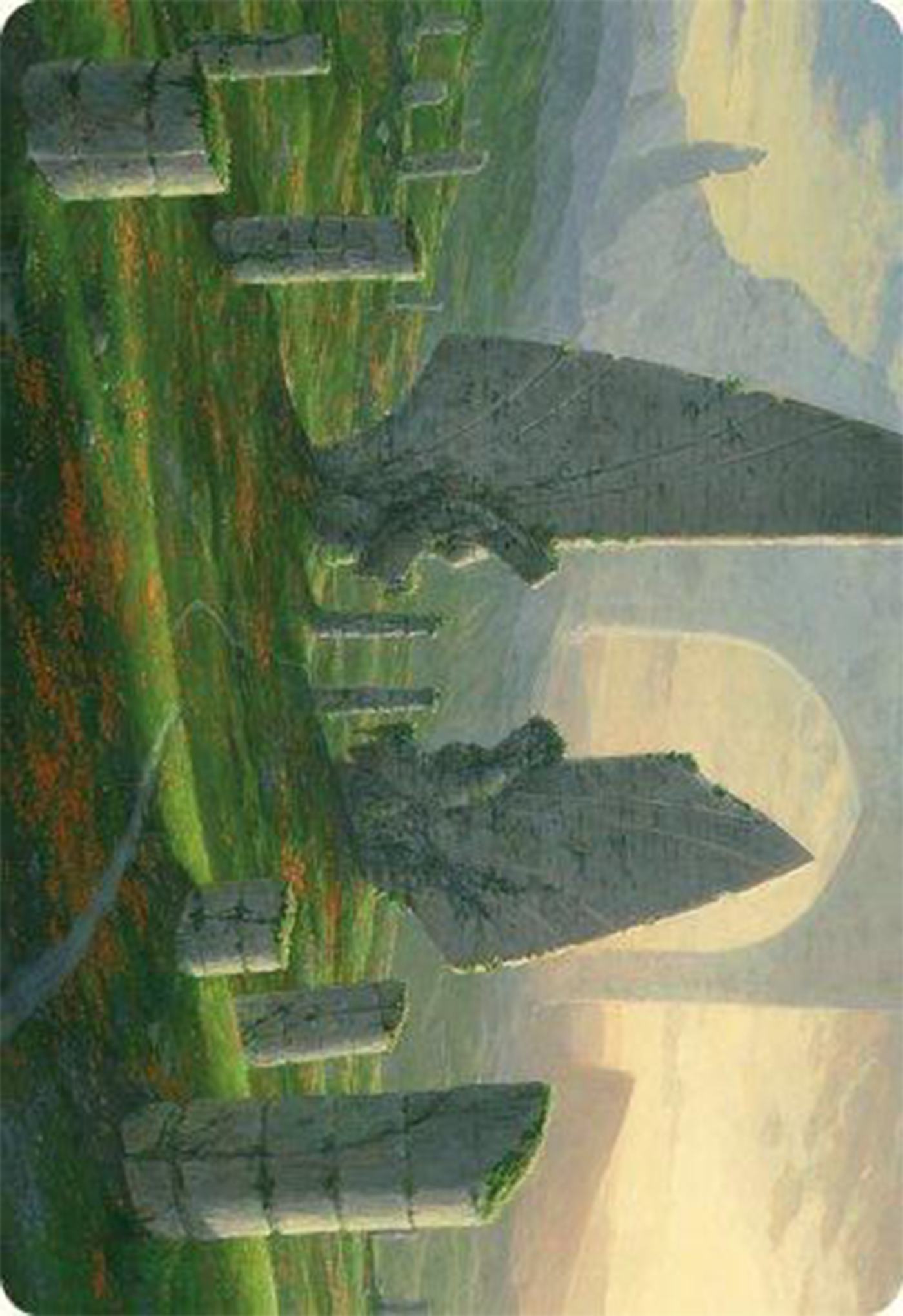 Monumental Henge Art Card [Modern Horizons 3 Art Series] | Tables and Towers