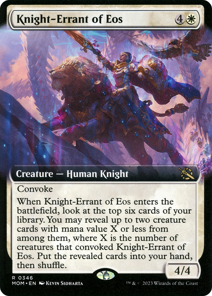 Knight-Errant of Eos (Extended Art) [March of the Machine] | Tables and Towers