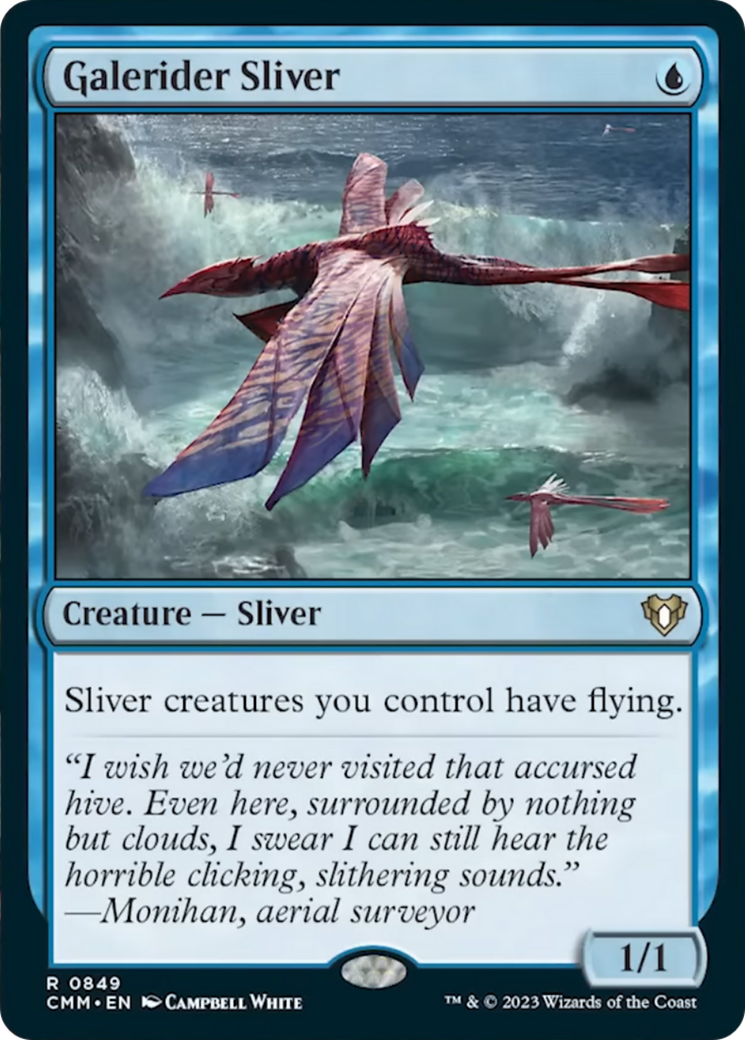 Galerider Sliver [Commander Masters] | Tables and Towers