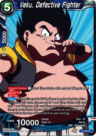 Veku, Defective Fighter (Broly Pack Vol. 3) (P-108) [Promotion Cards] | Tables and Towers