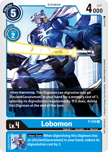 Lobomon [P-030] [Promotional Cards] | Tables and Towers