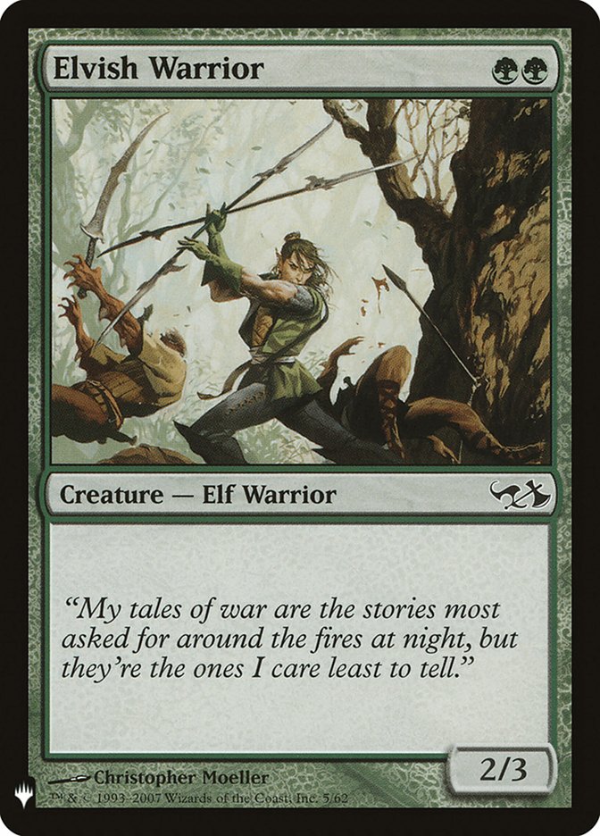 Elvish Warrior [Mystery Booster] | Tables and Towers