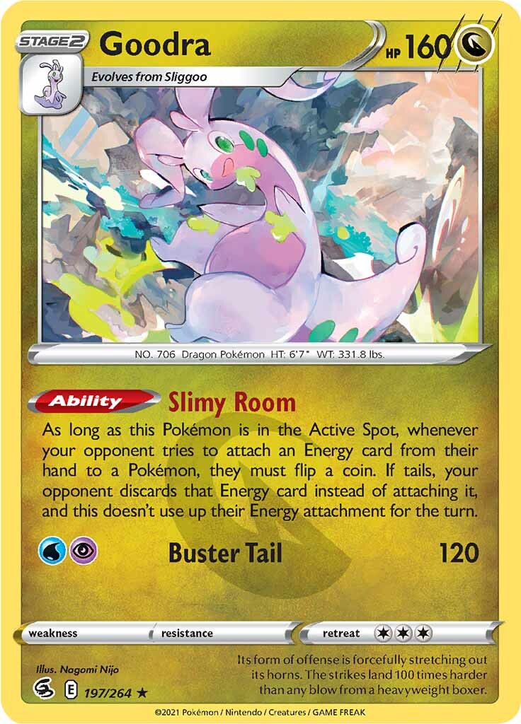 Goodra (197/264) [Sword & Shield: Fusion Strike] | Tables and Towers