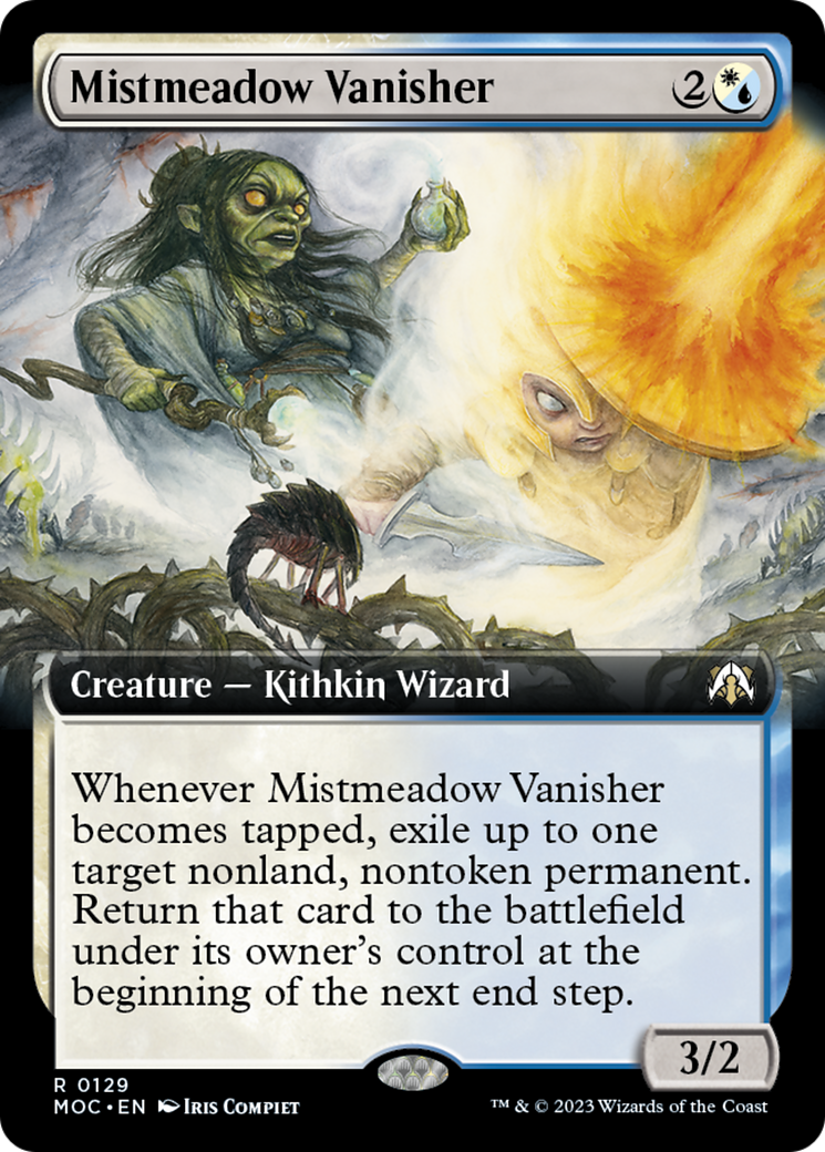 Mistmeadow Vanisher (Extended Art) [March of the Machine Commander] | Tables and Towers