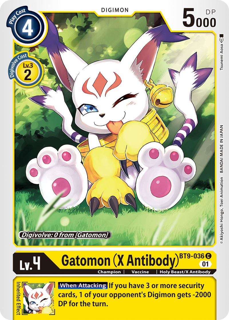 Gatomon (X Antibody) [BT9-036] [X Record] | Tables and Towers