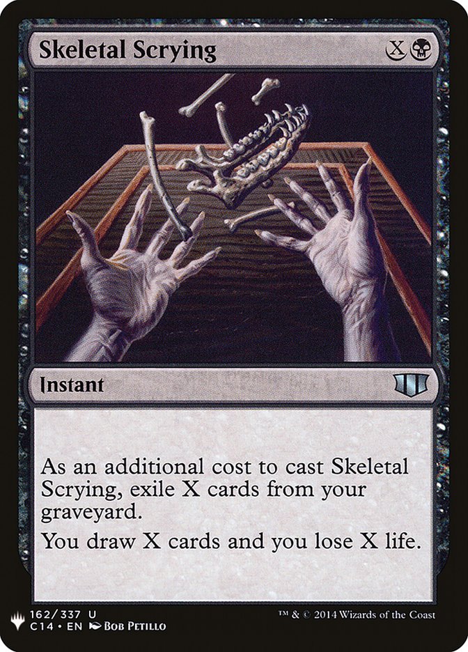 Skeletal Scrying [Mystery Booster] | Tables and Towers