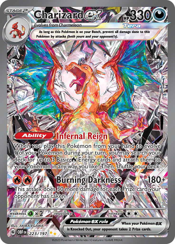 Charizard ex (223/197) [Scarlet & Violet: Obsidian Flames] | Tables and Towers