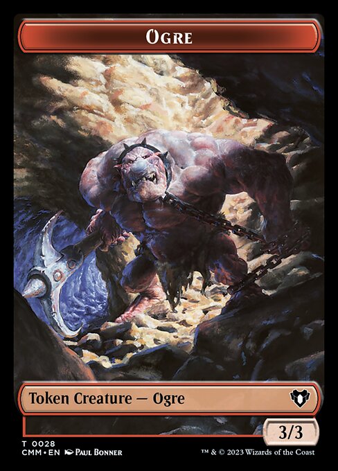 Servo // Ogre Double-Sided Token [Commander Masters Tokens] | Tables and Towers