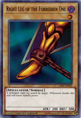 Right Leg of the Forbidden One [LART-EN002] Ultra Rare | Tables and Towers