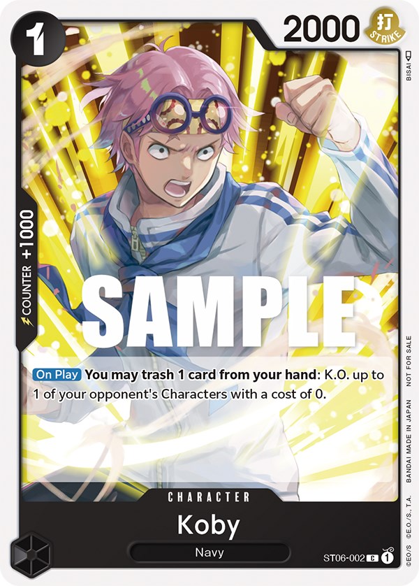 Koby (Promotion Pack 2023) [One Piece Promotion Cards] | Tables and Towers