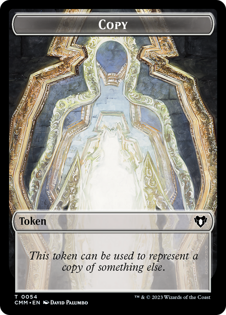 Copy (54) // Avacyn Double-Sided Token [Commander Masters Tokens] | Tables and Towers