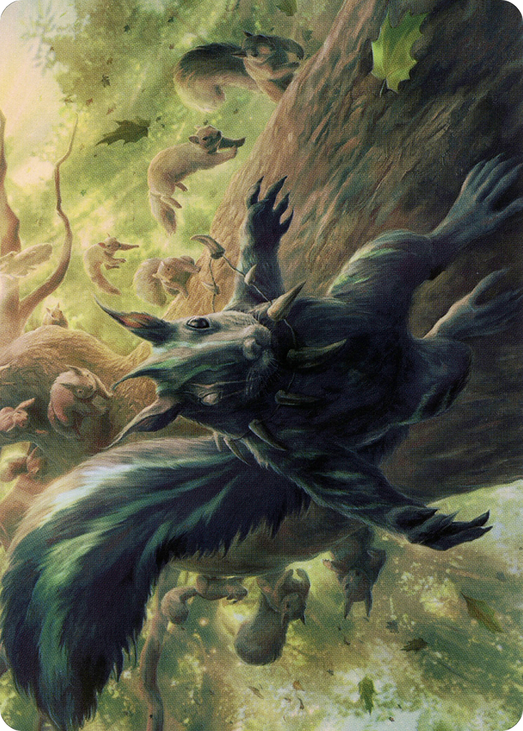 Chatterfang, Squirrel General Art Card (68) [Modern Horizons 2 Art Series] | Tables and Towers