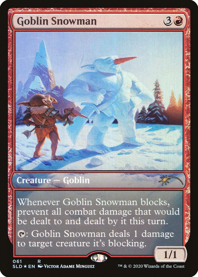 Goblin Snowman [Secret Lair Drop Series] | Tables and Towers