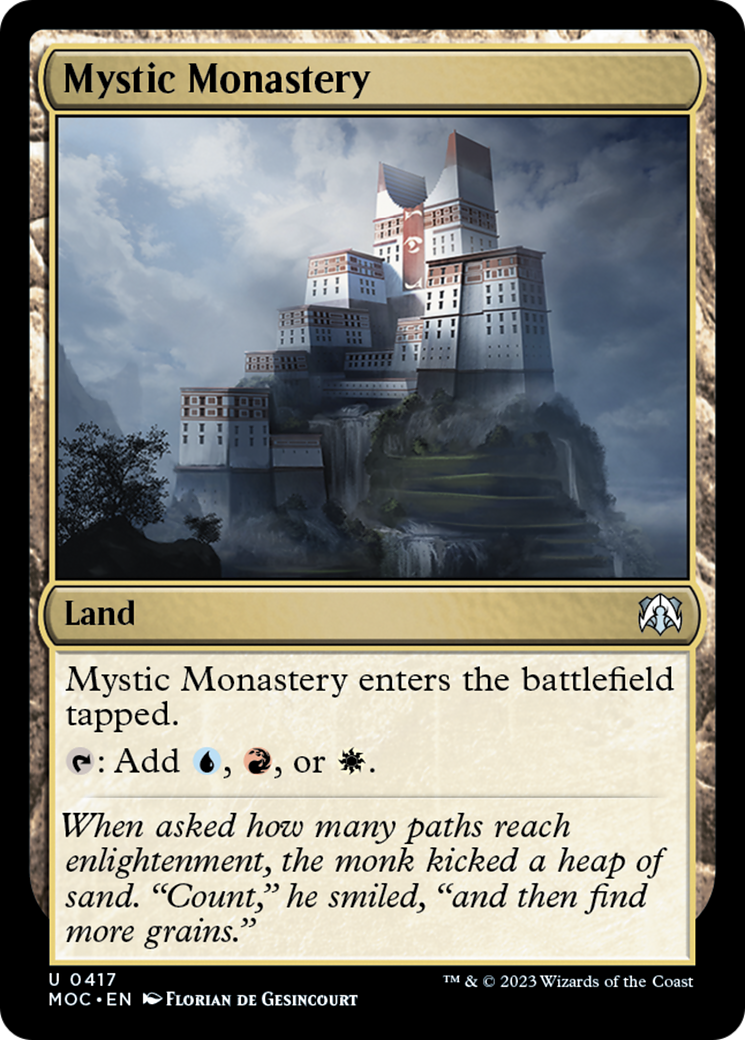 Mystic Monastery [March of the Machine Commander] | Tables and Towers