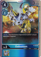 Gabumon [P-003] (Rainbow Foil) [Promotional Cards] | Tables and Towers