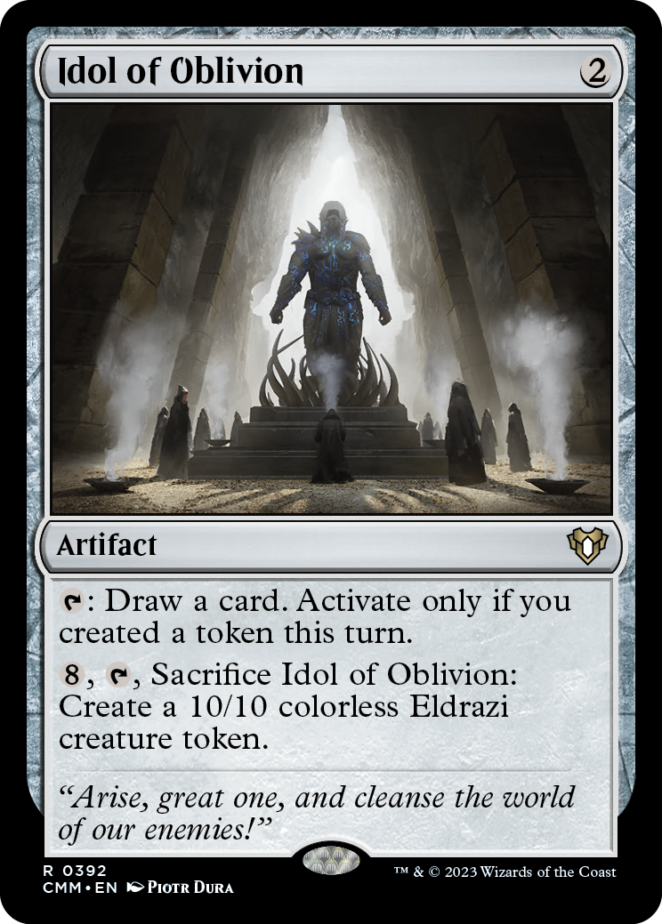 Idol of Oblivion [Commander Masters] | Tables and Towers