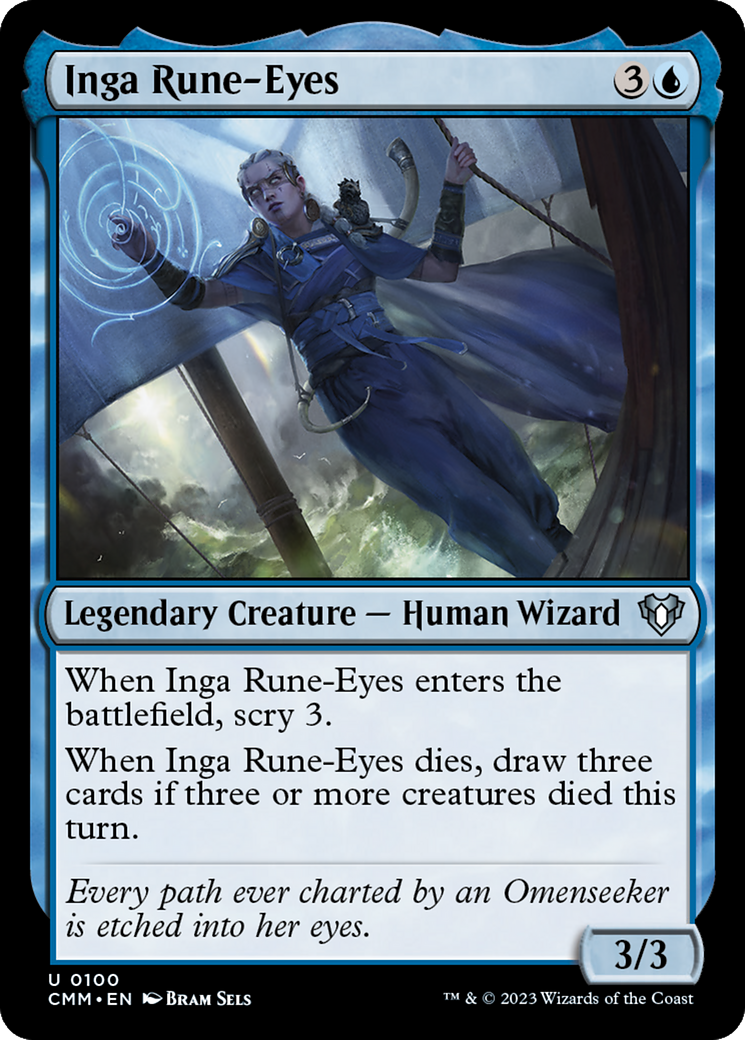 Inga Rune-Eyes [Commander Masters] | Tables and Towers